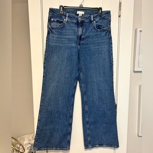 H&M Blue Flare & Wide Leg Jeans